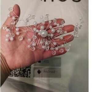 Wedding Headpieces Comb (Pearl/crystal/Transparent) Bridal Hairpiece